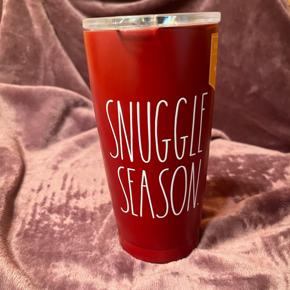 “Snuggle season” Rae Dunn travel mug
